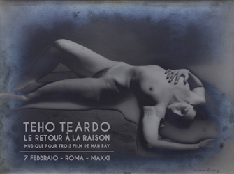 La locandina del concerto di Teho Teardo